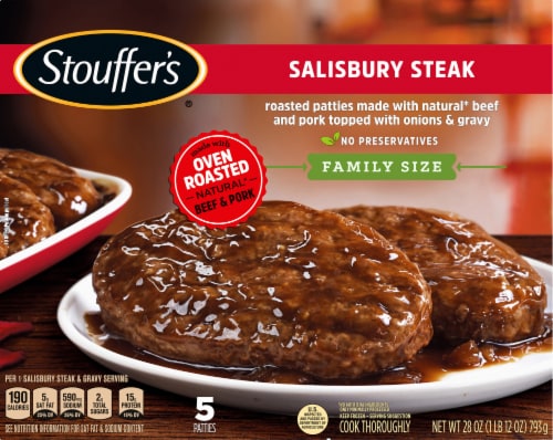 Salisbury sales steak stouffer's