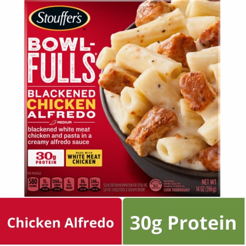 Stouffer's Bowl-Fulls Blackened Chicken Alfredo Bowl Perspective: front