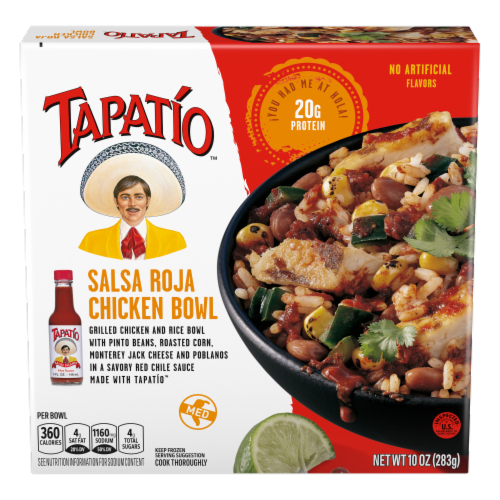 Tapatio™ Salsa Roja Chicken Bowl Perspective: front