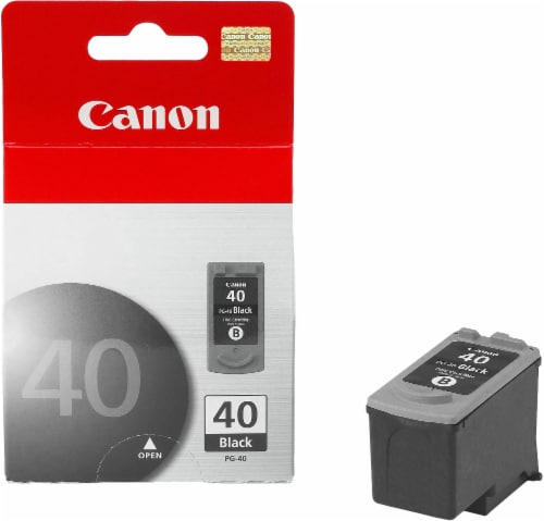 Canon PG-40 Ink Cartridge - Black Perspective: front