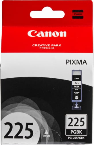 Canon Pixma PGI-225PGBK Ink Cartridge - Black Perspective: front