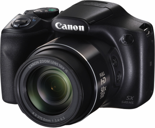 Canon PowerShot SX540 HS - Black Perspective: front