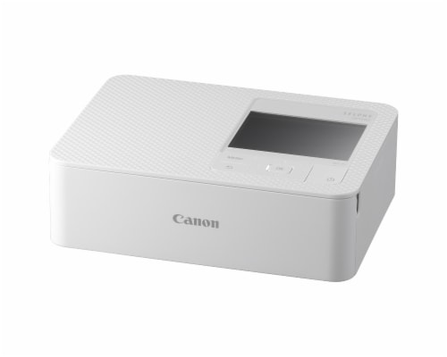 Canon Selphy Compact Photo Printer-White Perspective: front