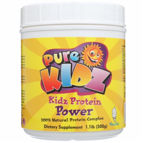 Pure Kidz Children's  Vanilla Protein Powder Perspective: front