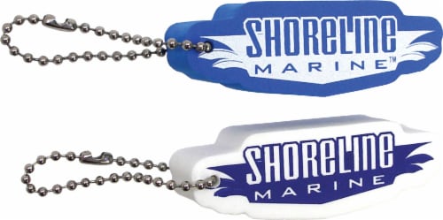 Shoreline Marine Foam Floating Key Chain Perspective: front