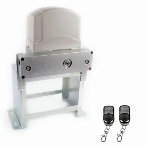 Aleko AC1800NOR-UNB Basic Kit Sliding Gate Opener for Sliding Gates up to 45 ft. Long & 1800 Perspective: front