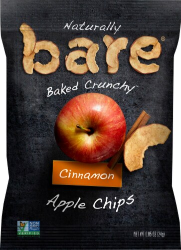 Bare® Baked Crunchy™ Gluten Free Cinnamon Apple Chips Perspective: front