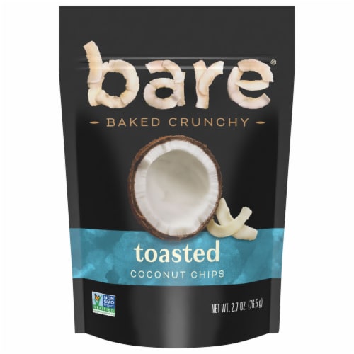 Bare® Baked Crunchy Toasted Coconut Chips Perspective: front