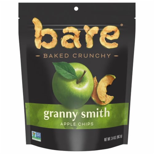 Bare® Baked Crunchy™ Gluten Free Granny Smith Apple Chips Perspective: front