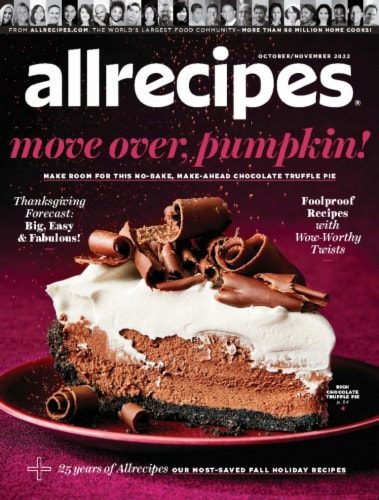 Allrecipies Magazine Perspective: front