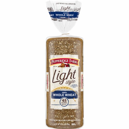 Pepperidge Farm Light Style Whole Wheat Bread Perspective: front