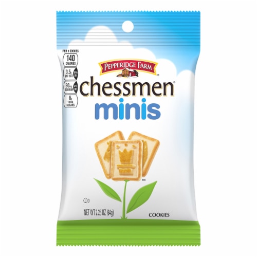 Pepperidge Farm Chessman Minis Butter Cookies Perspective: front