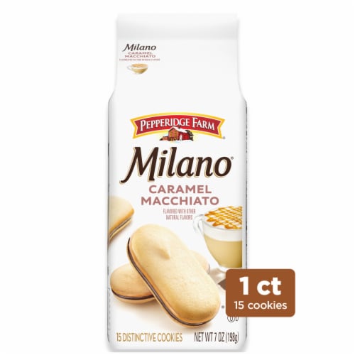 Pepperidge Farm Milano Caramel Macchiato Cookies Perspective: front