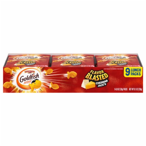 Pepperidge Farm® Goldfish® Cheddar Jack'd® Lunch Packs Perspective: front
