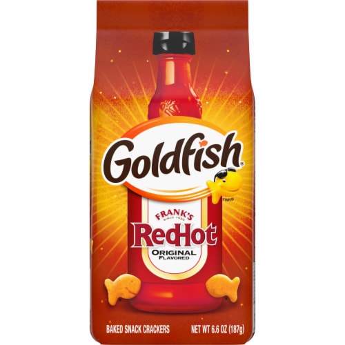 Goldfish® Frank's RedHot® Crackers Perspective: front