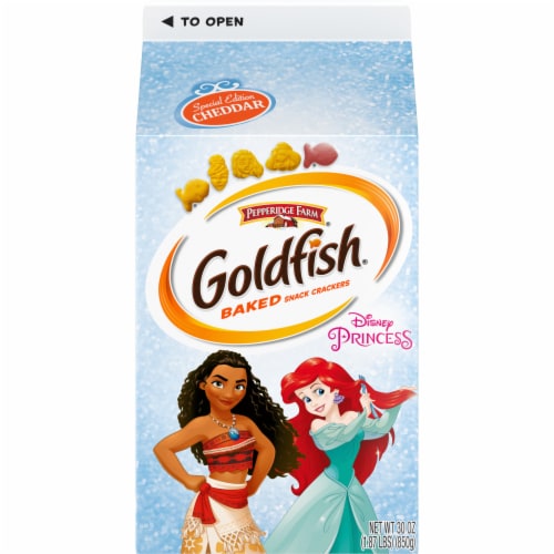 Goldfish® Special Edition Cheddar Disney Princess Baked Snack Crackers, 30  oz - Pay Less Super Markets