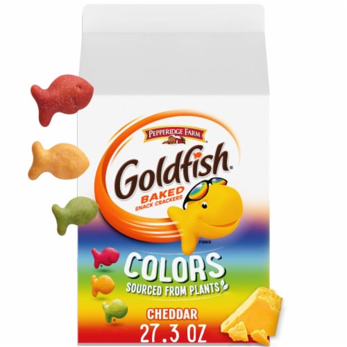 Goldfish® Colors Cheddar Cheese Crackers