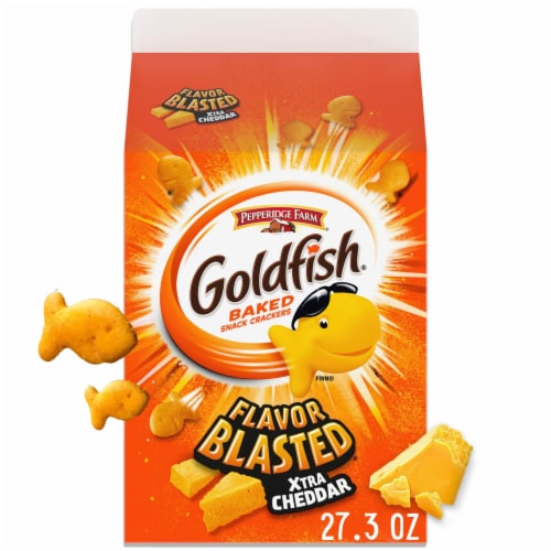 Goldfish® Flavor Blasted® Xtra Cheddar Cheese Crackers