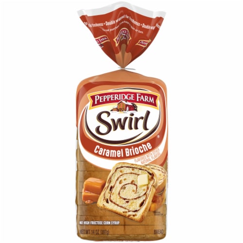 Pepperidge Farm Swirl® Caramel Brioche Flavored Bread Perspective: front