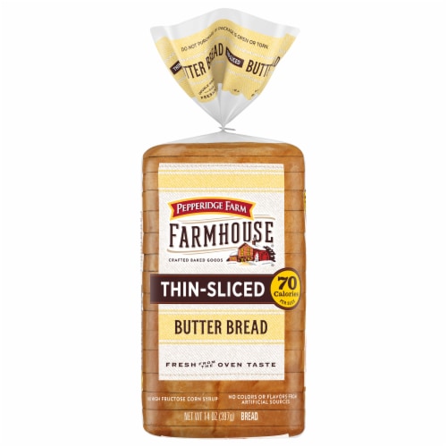 Pepperidge Farm Farmhouse® Thin Sliced Butter Bread Perspective: front