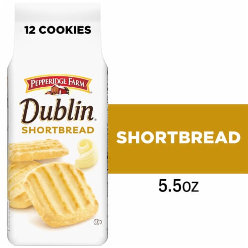 Pepperidge Farm® Dublin® Shortbread Cookies Perspective: front