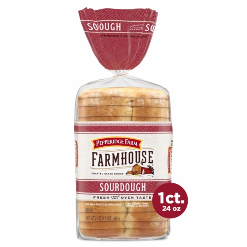 Pepperidge Farm Farmhouse Sourdough Bread, 24 Oz Loaf Perspective: front