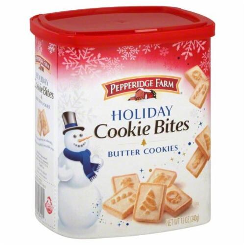 Pepperidge Farm Holiday Butter Cookie Bites, 12 oz Kroger