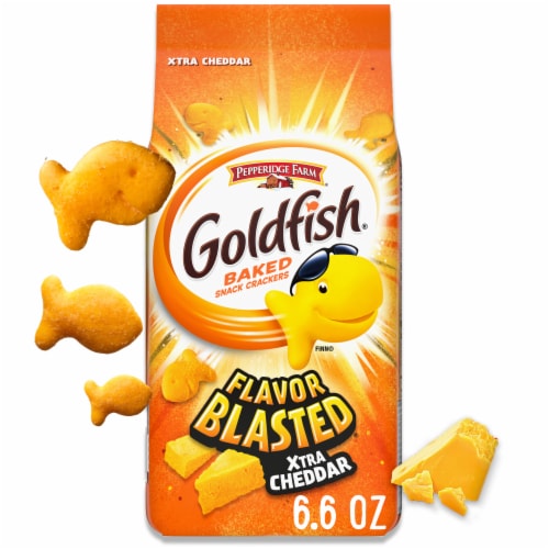 Goldfish® Flavor Blasted® Xtra Cheddar Cheese Crackers