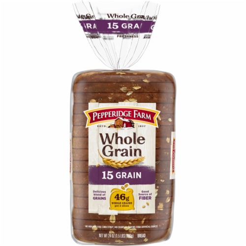 Pepperidge Farm® Whole Grain 15 Grain Bread Perspective: front
