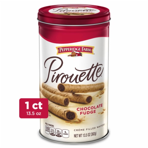 Pepperidge Farm® Pirouette Chocolate Fudge Creme Filled Wafers Perspective: front
