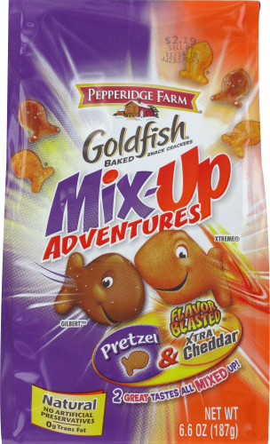 goldfish pretzel baked snack crackers