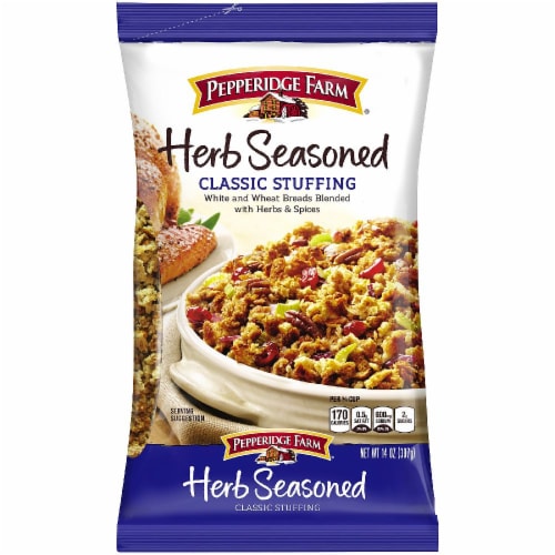 Pepperidge Farm Herb Seasoned Classic Stuffing Mix Perspective: front