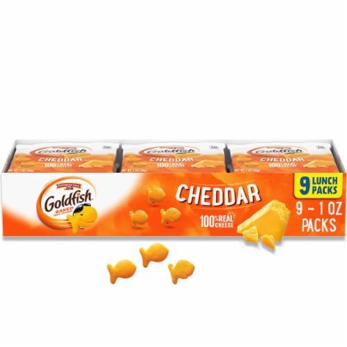 Goldfish® Cheddar Cheese Crackers On-the-Go Snack Packs