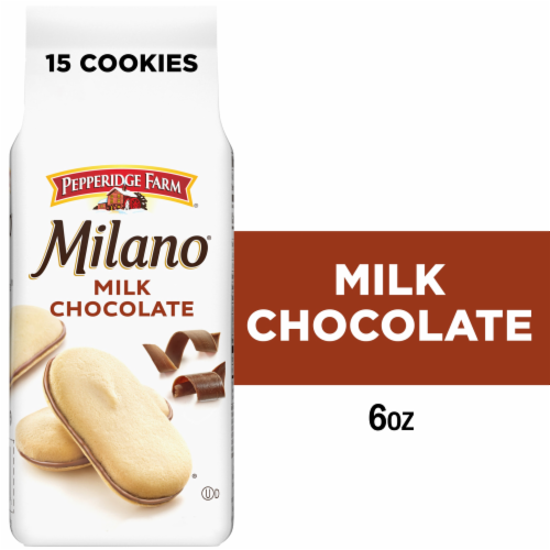 Pepperidge Farm® Milano® Milk Chocolate Cookies Perspective: front