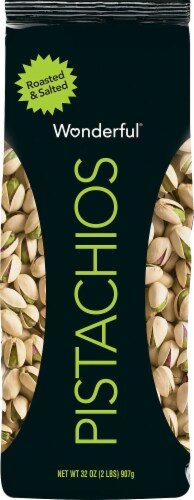 Wonderful Pistachios Roasted & Salted Perspective: front