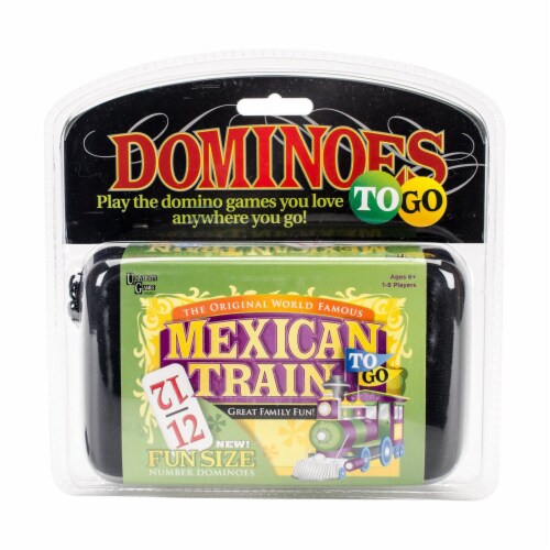Mexican Train To-Go Game Perspective: front