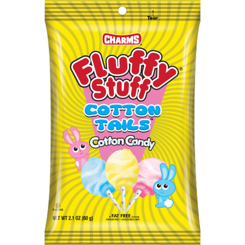 Charms® Fluffy Stuff® Cotton Tails Perspective: front