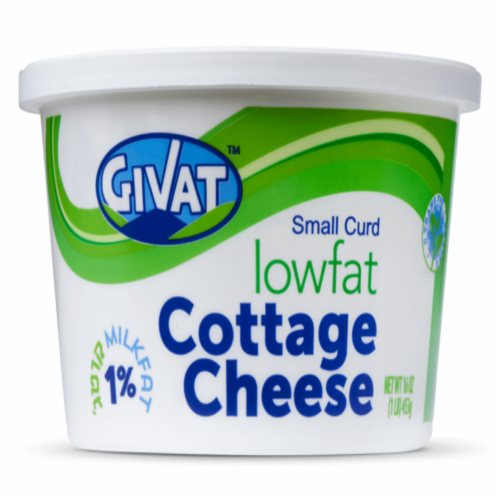 Givat™ Small Curd Lowfat Cottage Cheese Perspective: front