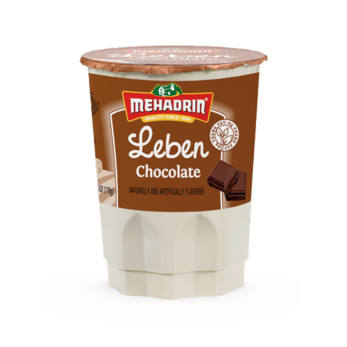 Mehadrin® Leben Chocolate Yogurt Cup Perspective: front