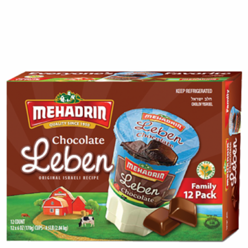 Mehadrin Chocolate Leben Family Pack Perspective: front