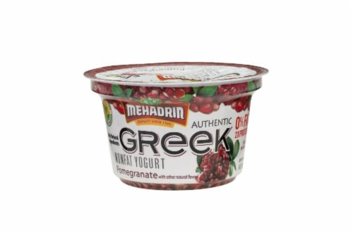 Mehadrin Pomegranate Nonfat Greek Yogurt Perspective: front
