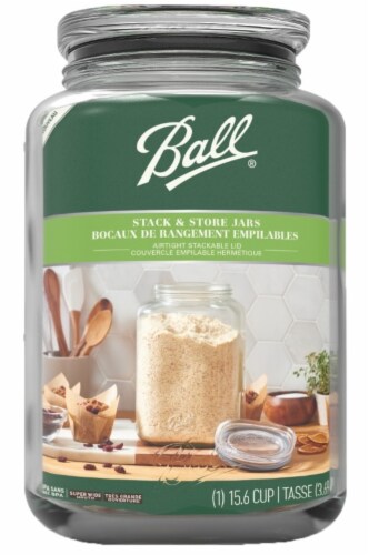 Ball® Stack & Store Jar with Airtight Lid, 1 ct - Baker's