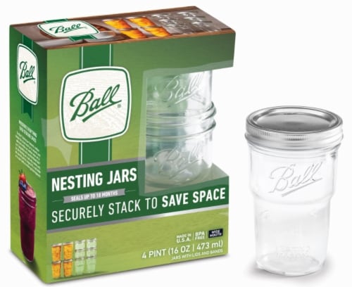 Ball Plastic Freezer Jar 8oz Pack of 3 for sale online