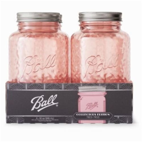 Ball® Vintage Quart Size Jars Perspective: front