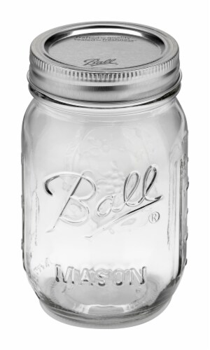 Ball® Mason Jar - Clear Perspective: front