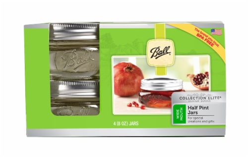 Ball® Wide Mouth Jars Perspective: front