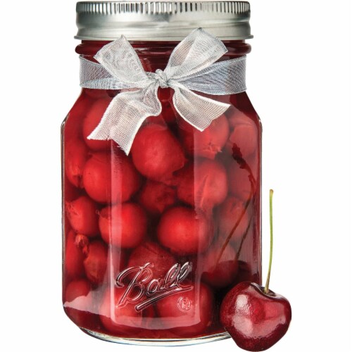 Ball Wide Mouth Sharing Jars - Clear Perspective: front