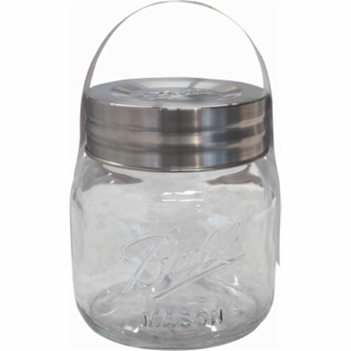 Ball® Super Wide Mouth Storage Jar - Clear Perspective: front