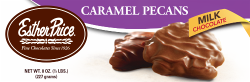 Esther Price Caramel Pecans Milk Chocolates Perspective: front