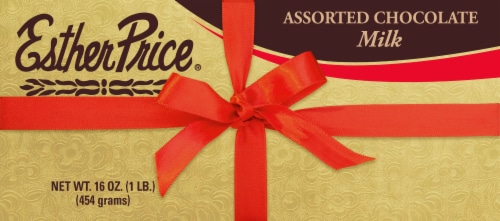 Esther Price® Assorted Milk Chocolate Pieces Perspective: front